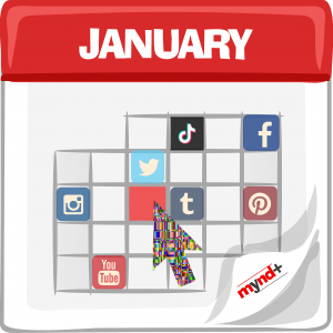 Social Media Calendar Product Photo